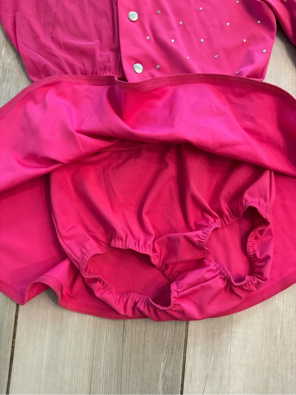 Girls / Teen Hot Pink Sparkle Dance Costume Set